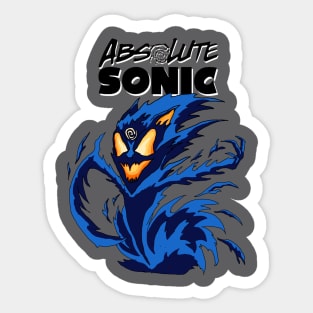 Absolute Sonic - Blue Sticker